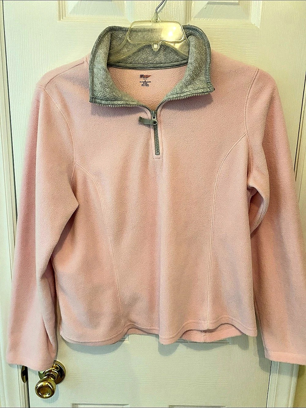 SB Active Women's Pink Fleece Pullover Size Medium